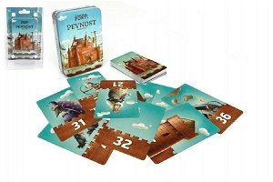 Bonaparte Pevnost Fort karetní společenská hra v plechové krabičce 7,5x11cm 6