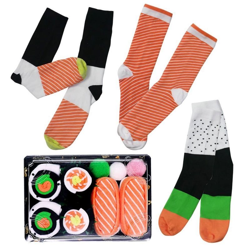 Popron Veselé ponožky - set sushi