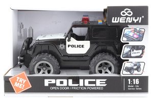 Popron Jeep policie baterie