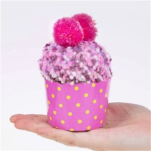 Popron Ponožky - růžový cupcake