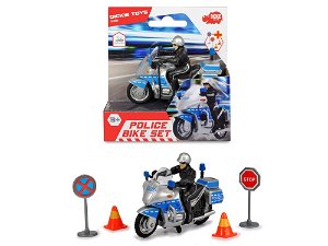 Dickie Policejní motocykl 10 cm s přísl.