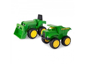 Popron John Deere - Traktor a sklápěč - set na písek
