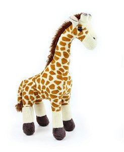 RAPPA Plyšová žirafa 27 cm ECO-FRIENDLY