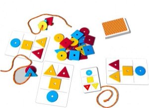 PEXI Tvary, barvy, paměť společenská hra naučná v krabici