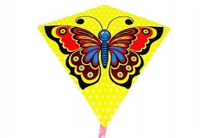 Wiky Drak létající motýl plast 68x73cm v sáčku