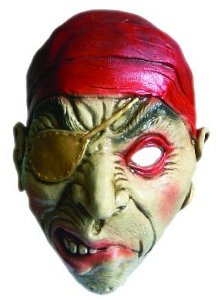 Maska gumová - pirát