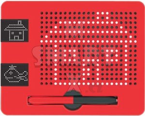 MagPad mini - 336 kuliček Barva Červená