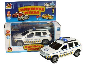 MaDe Auto SUV policie se světlem a zvukem
