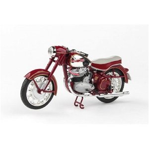 Jawa 500 OHC (1956) 1:18 - Tmavě Červená