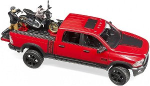Bruder 2502 Terénní auto RAM motocykl Scrambler Ducati Desert Sled figurka