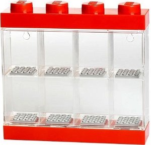 LEGO 4065 sběratelská skříňka na 8 minifigurek - červená
