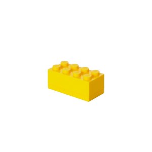 LEGO mini box 8 46 x 92 x 43 mm - žlutá