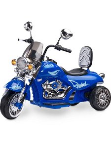 Elektrická motorka Toyz Rebel modrá