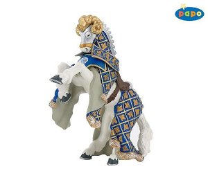 PAPO Kůň rytíře Beranssona modrý