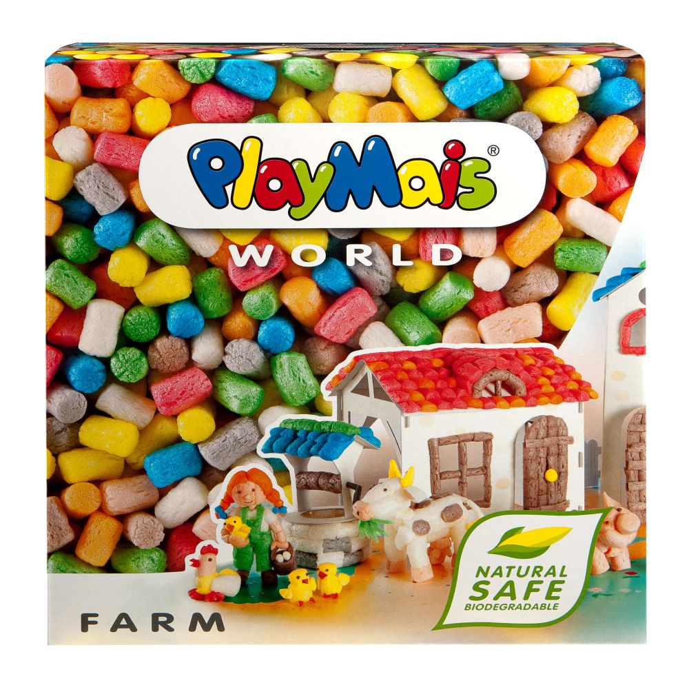 Pěnová stavebnice Playmais WORLD Farm