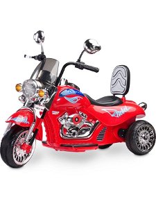 Elektrická motorka Toyz Rebel červená