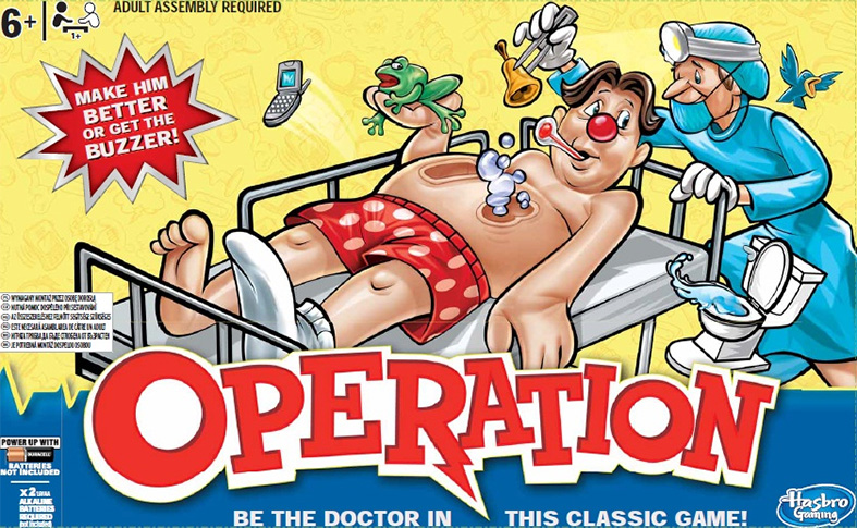 Hasbro Spol. hra pro děti Operace