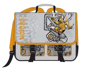 Školní taška Scooby Doo se dvěma kapsami, 31x38x13cm