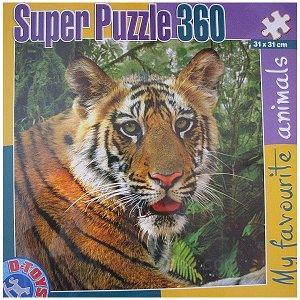 D-TOYS Puzzle 360 dílků - Tygr