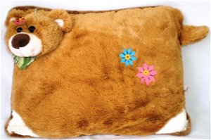 Zlatý medvídek - polštář 40x30cm 2barvy
