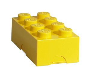 LEGO box na svačinu žlutý