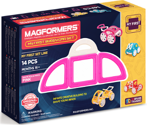 Magformers Moje první bugy růžové 14 ks