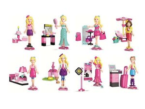Megabloks  Micro - Barbie figurky