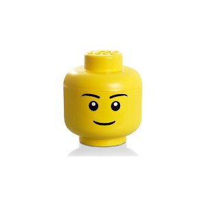 LEGO úložná hlava (mini) - chlapec