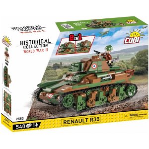 COBI 2553 WW II Francouzský lehký pěchotní tank Renault R 35