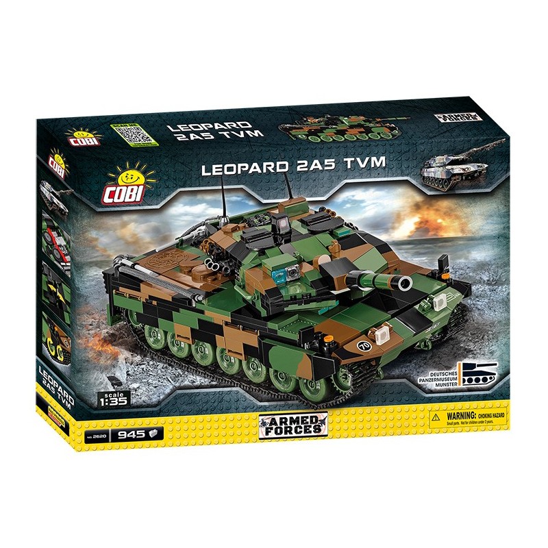 Cobi Armed Forces Leopard 2A5 TVM (TESTBED), 1:35, 945 k