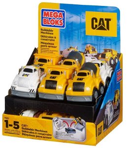 Megabloks  - CAT Set 12ks - Autíčka
