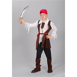 Kostým na karneval - pirát, střední 5-9 let