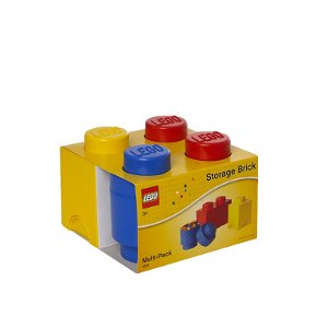 LEGO úložné boxy Multi-Pack 3 - červená, modrá, žlutá