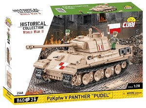 Cobi II WW Panzer V Panther PUDEL, 840 k, 2 f