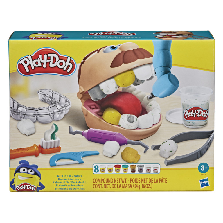 Play-Doh Dr. Zubař Drill "n Fill