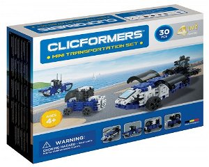 Clicformers stavebnice Mini dopravní prostředky