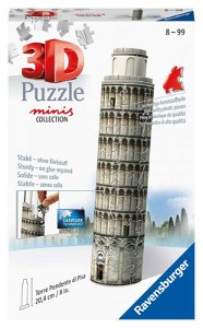 Ravensburger 3D puzzle Mini Šikmá věž, Pisa 54 ks