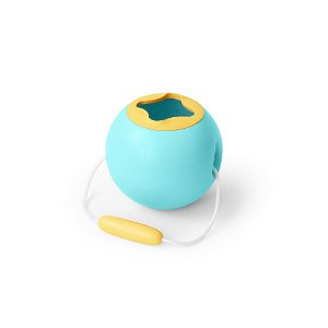 QUUT MiniBallo Kyblík světle modrá/žluté madlo - Malý kyblík