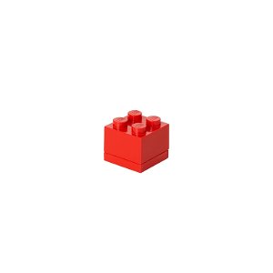 LEGO mini box 4 46 x 46 x 43 mm - červená