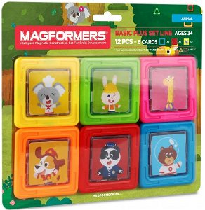 Magformers Kartičky obrázky, 6 ks