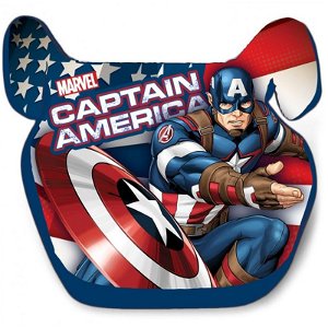 SEVEN Podsedák do auta Avengers Kapitán Amerika Polyethylen, 15 - 36 Kg