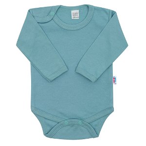NEW BABY Kojenecké body New Baby Classic II blankytně modré 56 100% bavlna 56 (0-3m)