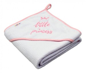Baby Nellys Kojenecká ošuška Little Princess růžová Bavlna/Polyester, 80x80 cm