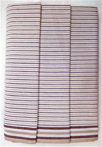Polášek 3 Kuchyňské utěrky z Egyptské bavlny vzor č.9 bavlna 50/70 cm