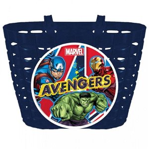 SEVEN Košík na kolo Avengers Plast, 20x14,5x13 cm
