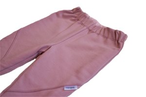 Zateplené kalhoty starorůžové - 104