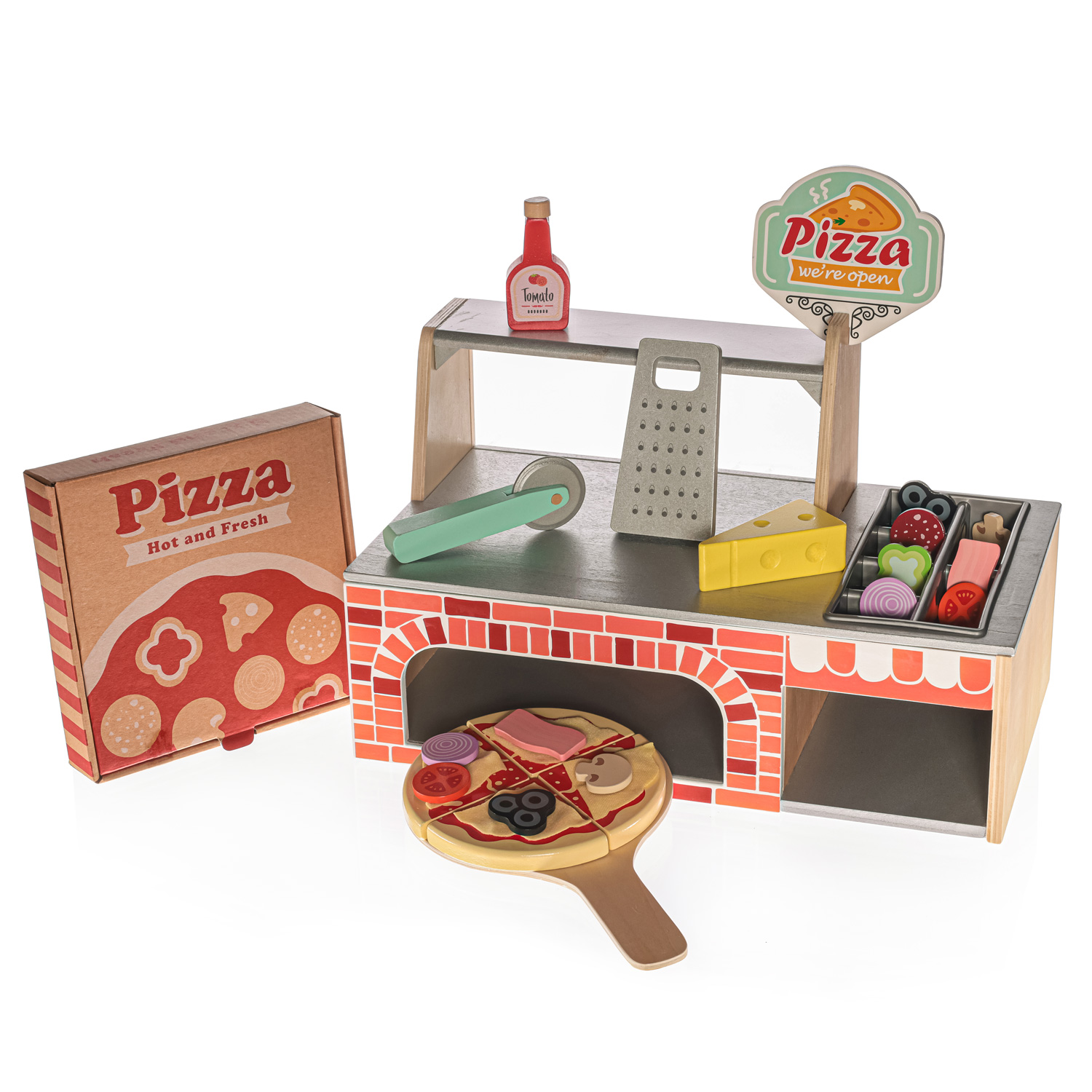 ZOPA Dřevěný set Pizzerie 2023
