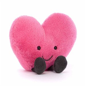 JELLYCAT Srdce Amuseable Pink 11cm