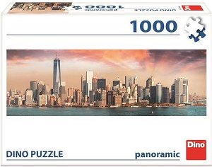 MANHATTAN ZA SOUMRAKU 1000 panoramic Puzzle NOVÉ