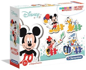 Clementoni - Moje první puzzle Mickey Mouse 3+6+9+12 dílků
